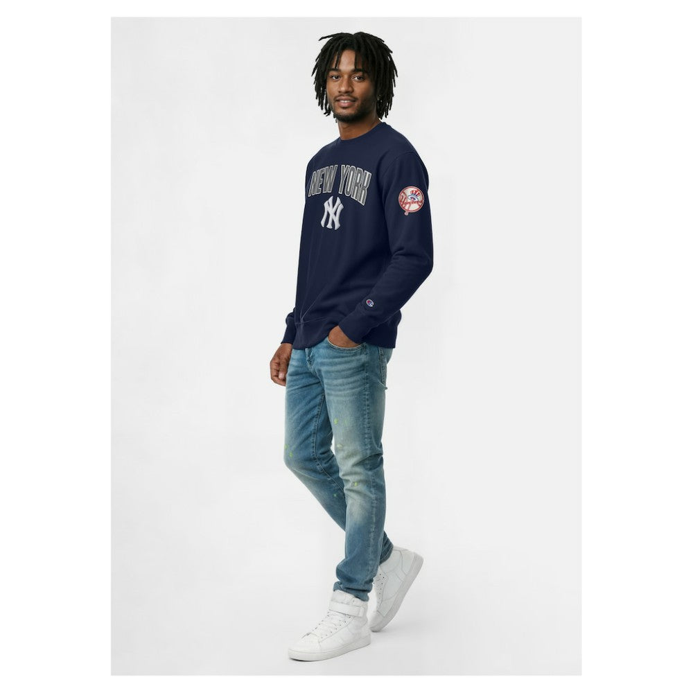 New York Yankees Champion Reverse Weave Chenille Sweatshirt Sale