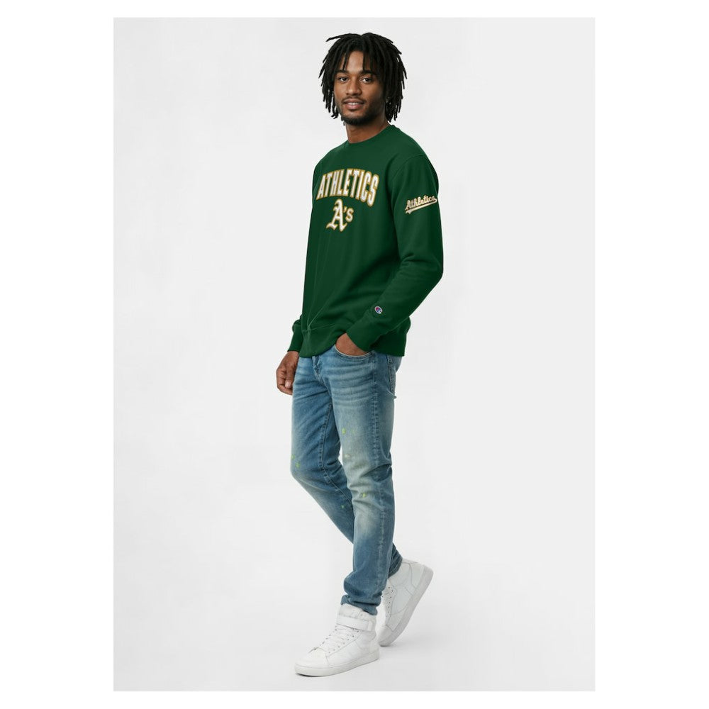 Athletics Champion Reverse Weave Chenille Sweatshirt for sale