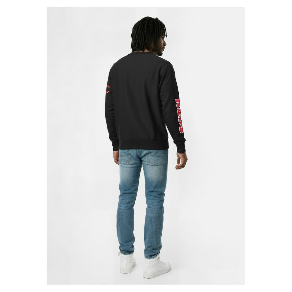 Cincinnati Reds Champion Reverse Weave Chenille Sweatshirt for sale