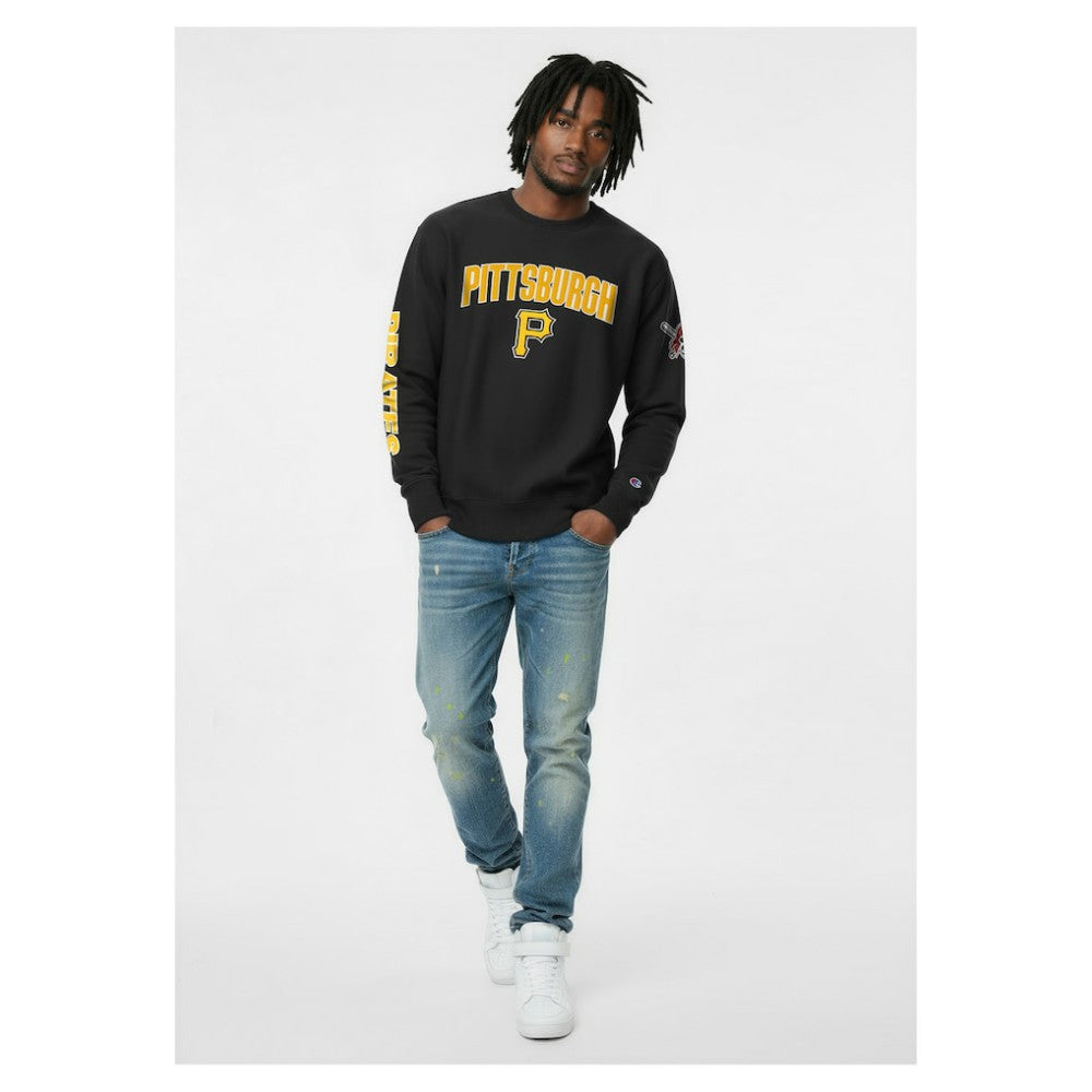 Pittsburgh Pirates Champion Reverse Weave Chenille Sweatshirt Online