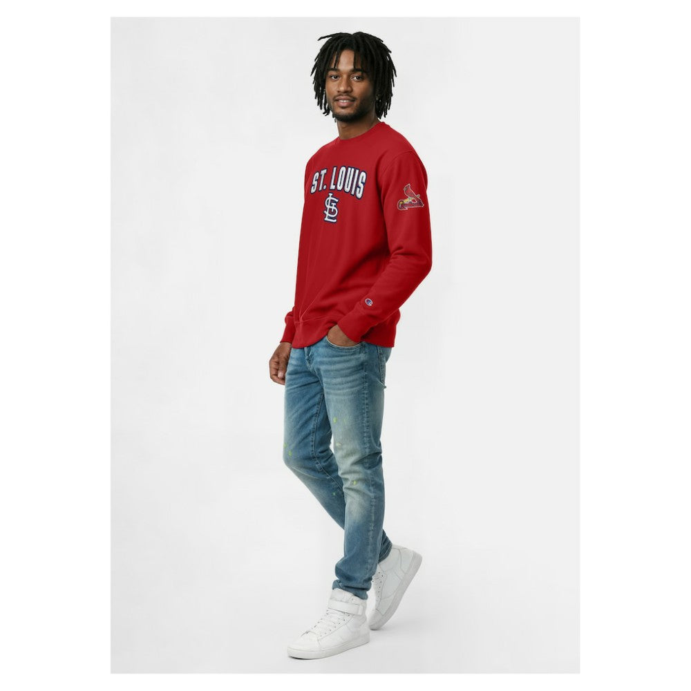 St. Louis Cardinals Champion Reverse Weave Chenille Sweatshirt Sale