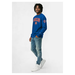 Chicago Cubs Champion Reverse Weave Chenille Sweatshirt Outlet