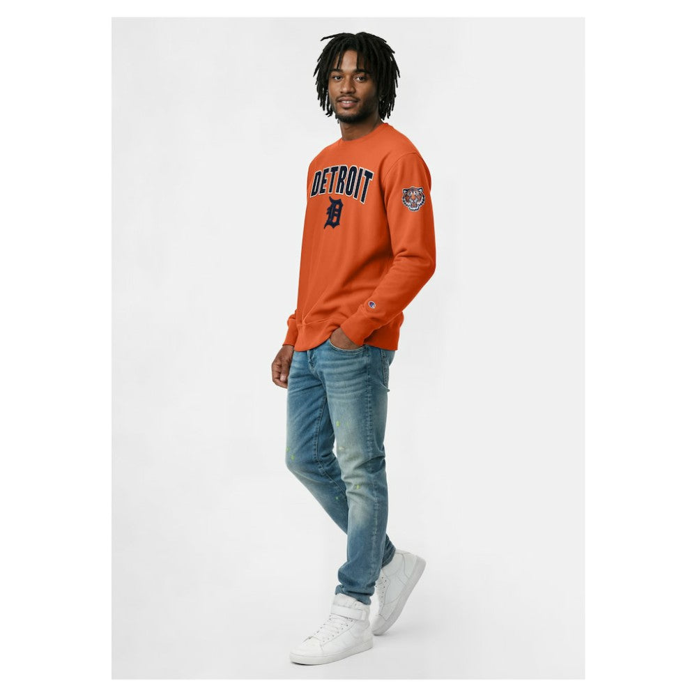 Detroit Tigers Champion Reverse Weave Chenille Sweatshirt for sale