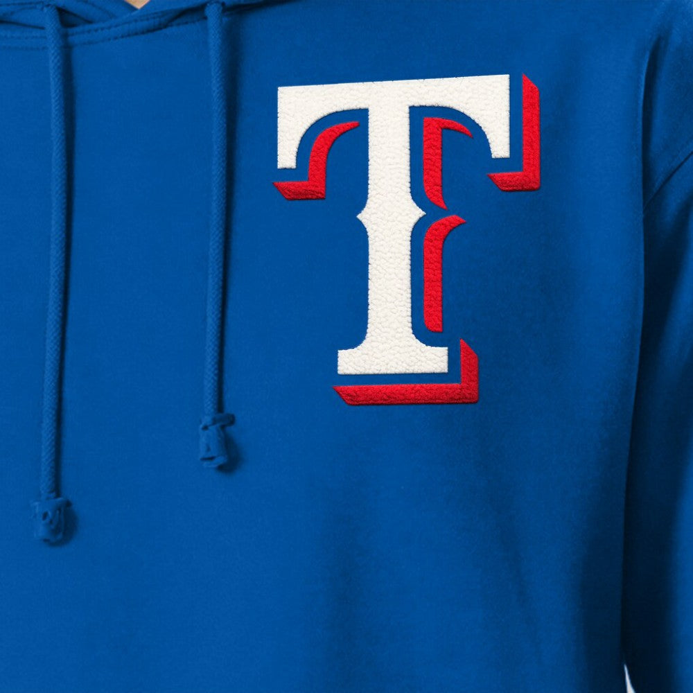 Texas Rangers Champion Reverse Weave Chenille Hoodie Near Me