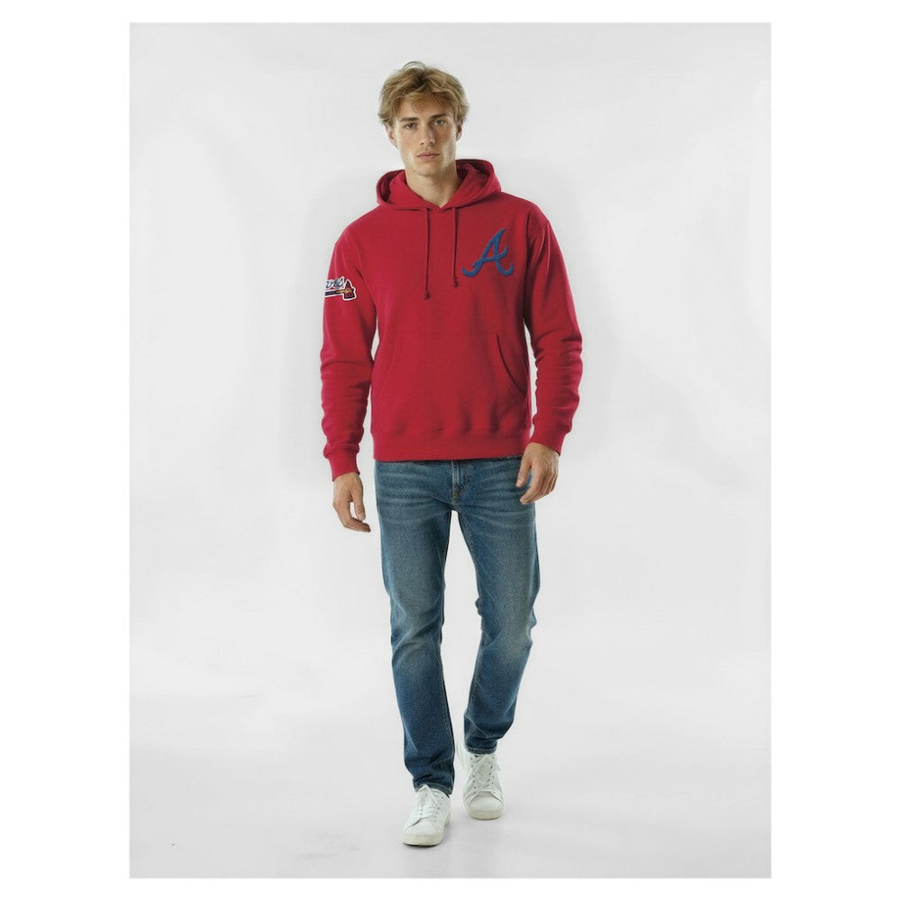 Atlanta Braves Champion Reverse Weave Chenille Hoodie Discount