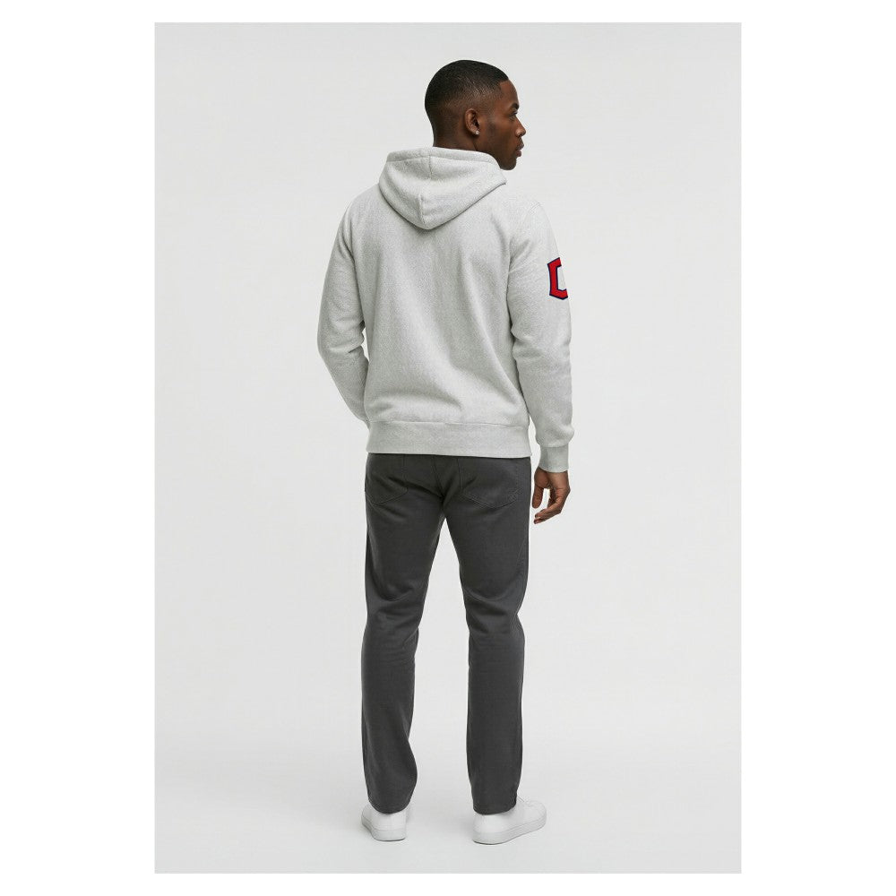 Cleveland Guardians Champion Reverse Weave Chenille Full-Zip Hoodie Online
