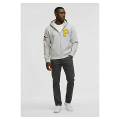 Pittsburgh Pirates Champion Reverse Weave Chenille Full-Zip Hoodie Sale