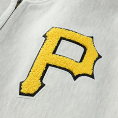 Pittsburgh Pirates Champion Reverse Weave Chenille Full-Zip Hoodie Sale