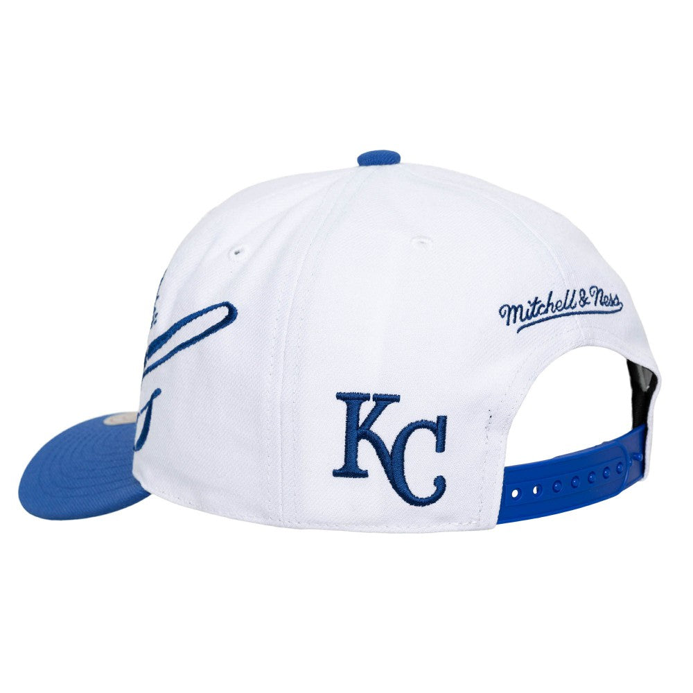 Kansas City Royals Mitchell & Ness Unisex XL Script Pro Crown Snapback Hat Near Me