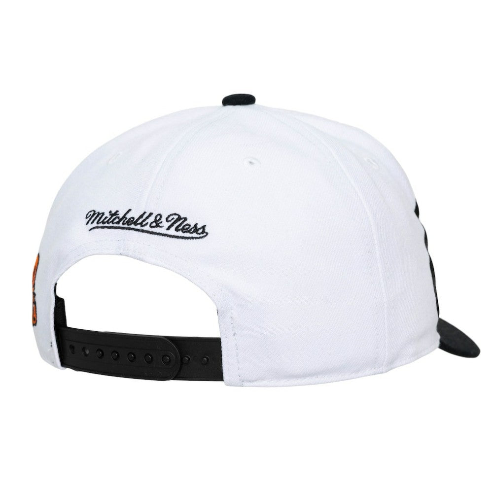 Baltimore Orioles Mitchell & Ness Unisex XL Script Pro Crown Snapback Hat Outlet
