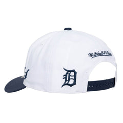 Detroit Tigers Mitchell & Ness Unisex XL Script Pro Crown Snapback Hat for sale