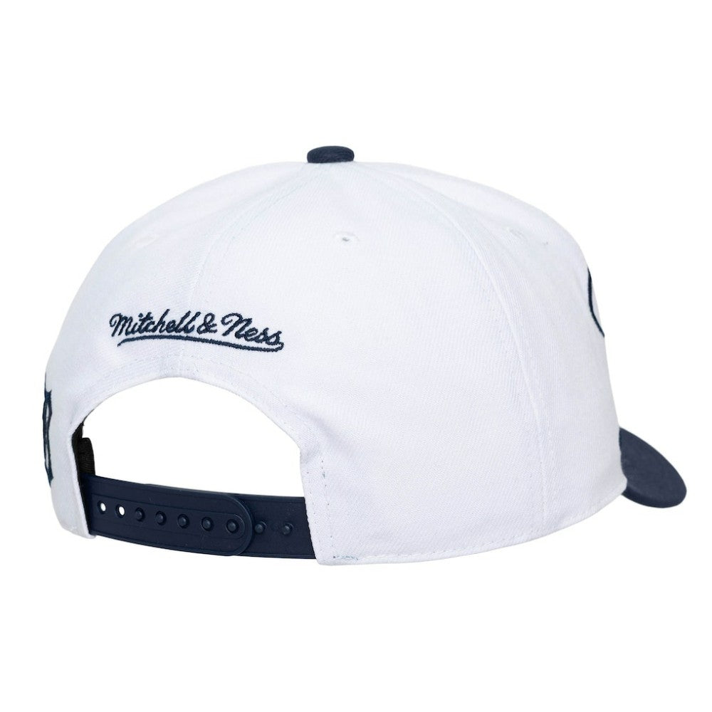 Detroit Tigers Mitchell & Ness Unisex XL Script Pro Crown Snapback Hat for sale
