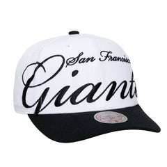 San Francisco Giants Mitchell & Ness Unisex XL Script Pro Crown Adjustable Hat for sale