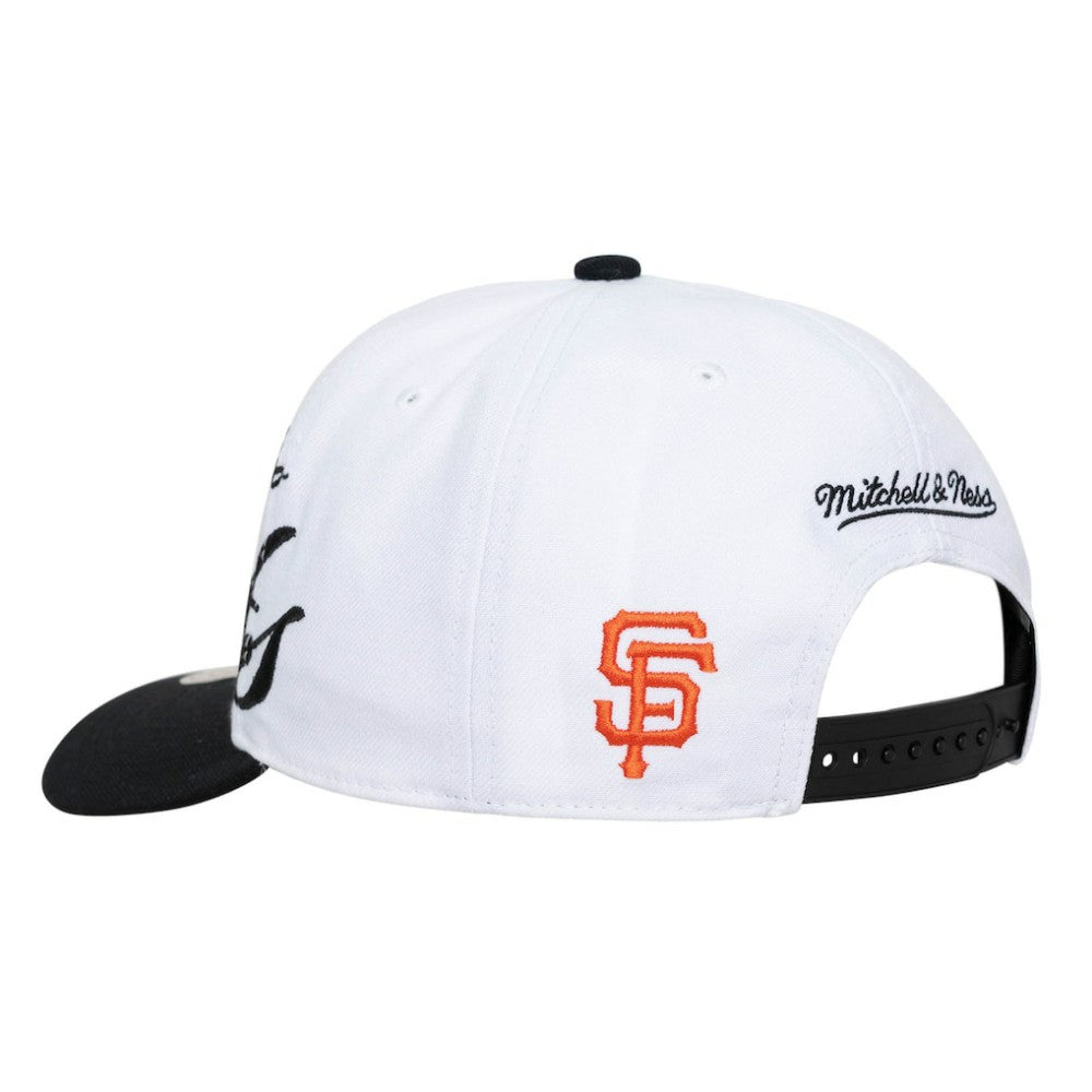San Francisco Giants Mitchell & Ness Unisex XL Script Pro Crown Adjustable Hat for sale