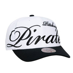 Pittsburgh Pirates Mitchell & Ness Unisex XL Script Pro Crown Adjustable Hat Sale