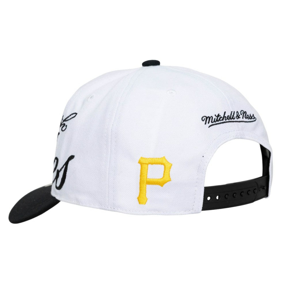 Pittsburgh Pirates Mitchell & Ness Unisex XL Script Pro Crown Adjustable Hat Sale