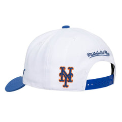 New York Mets Mitchell & Ness Unisex XL Script Pro Crown Snapback Hat Online