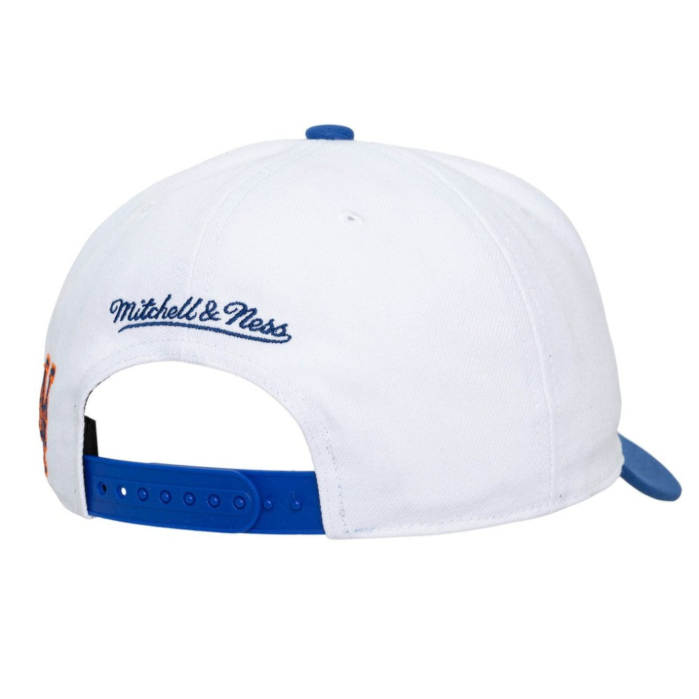 New York Mets Mitchell & Ness Unisex XL Script Pro Crown Snapback Hat Online