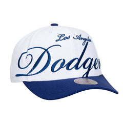 Los Angeles Dodgers Mitchell & Ness Unisex XL Script Pro Crown Snapback Hat Discount