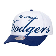 Los Angeles Dodgers Mitchell & Ness Unisex XL Script Pro Crown Snapback Hat Discount