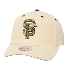 San Francisco Giants Mitchell & Ness Unisex Camo Logo Pro Crown Snapback Hat Sale