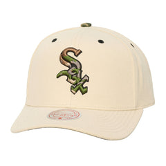 Chicago White Sox Mitchell & Ness Unisex Camo Logo Pro Crown Snapback Hat for sale