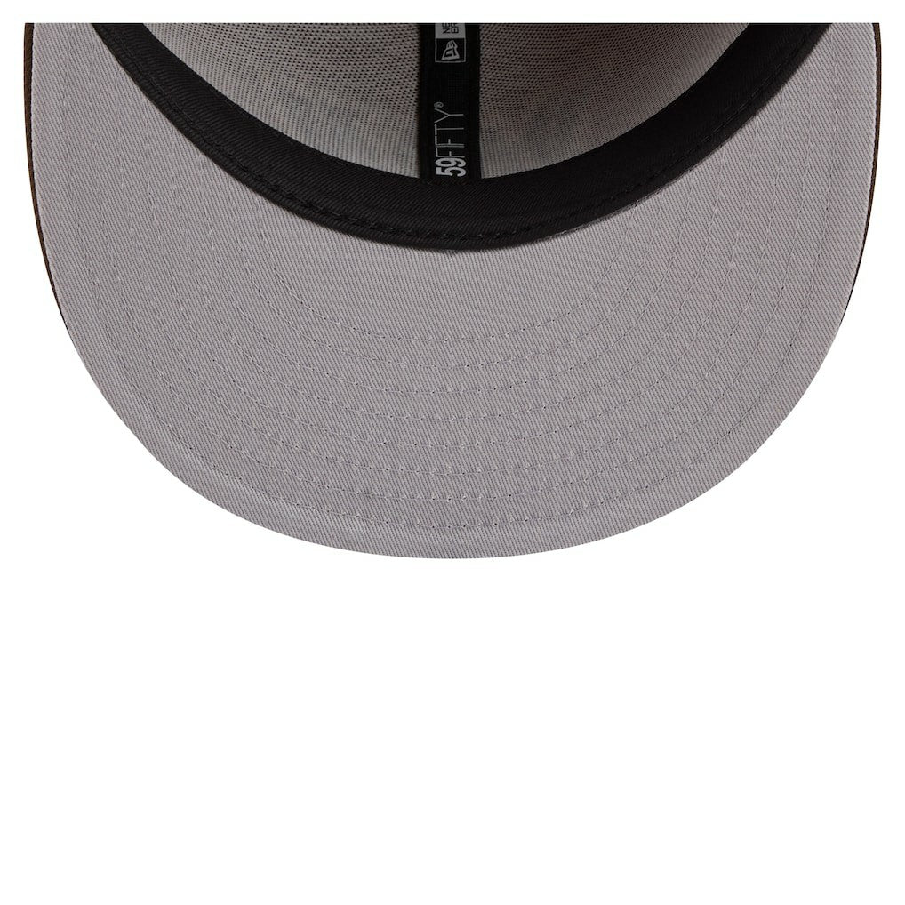 Washington Commanders New Era Two-Tone Walnut 59FIFTY Fitted Hat - Light Brown/Dark Brown - NFL