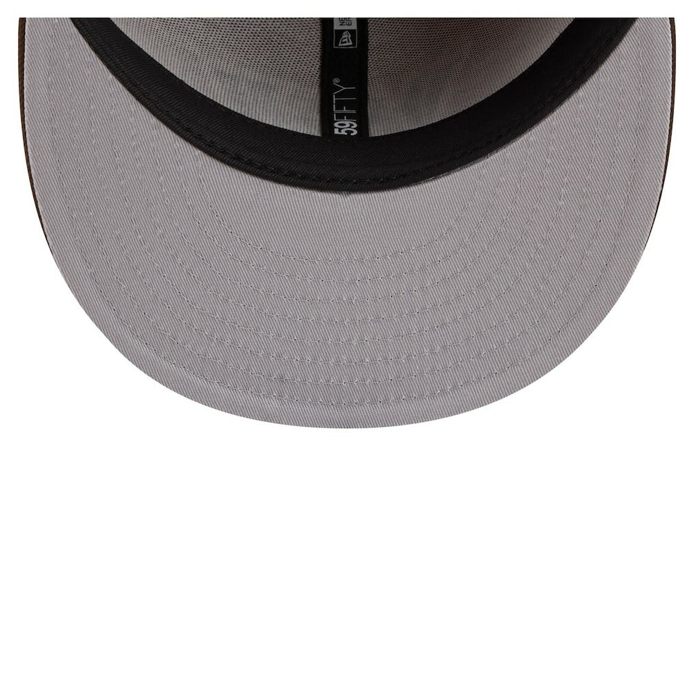Washington Commanders New Era Two-Tone Walnut 59FIFTY Fitted Hat - Light Brown/Dark Brown - NFL