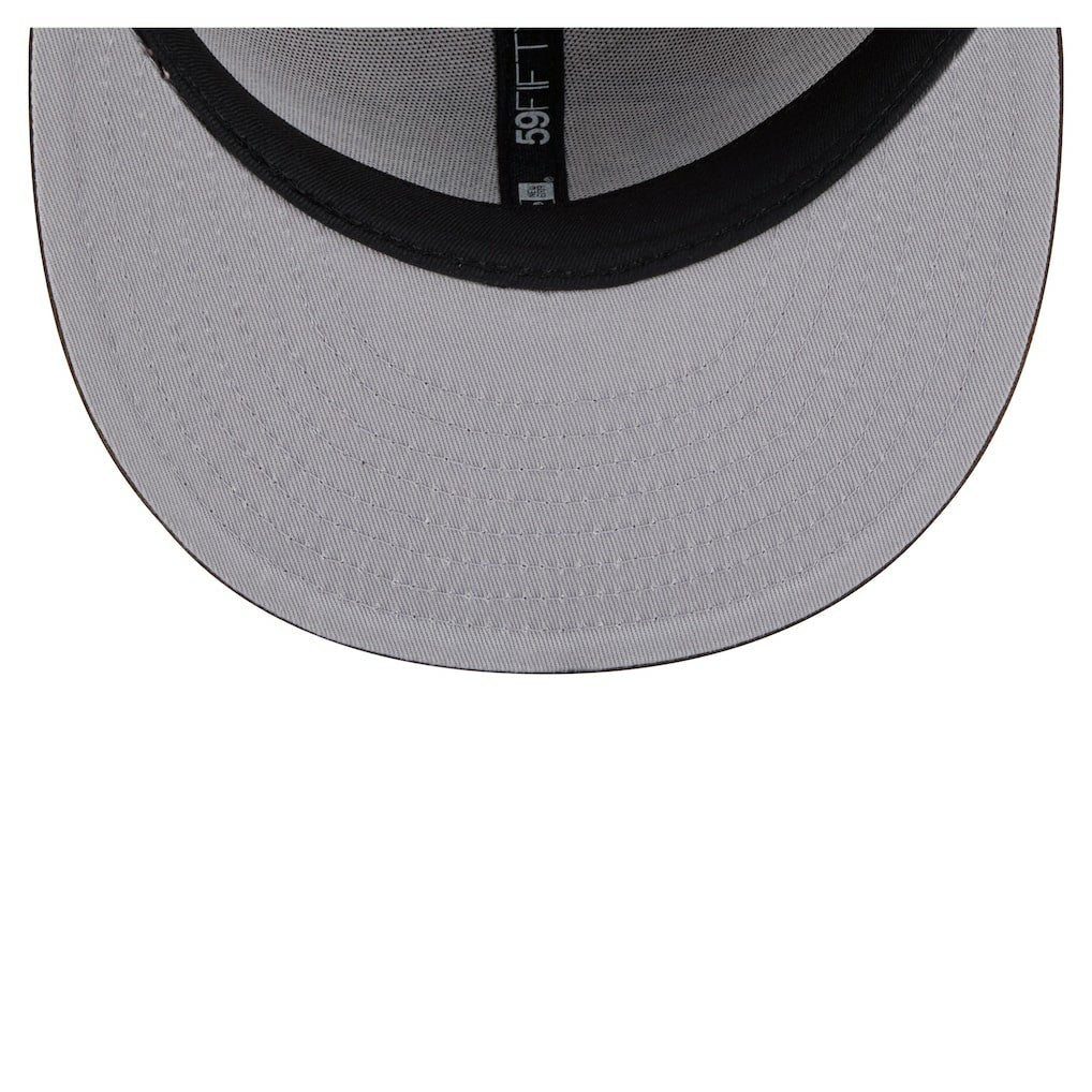 Baltimore Ravens New Era Two-Tone Walnut 59FIFTY Fitted Hat - Light Brown/Dark Brown - NFL