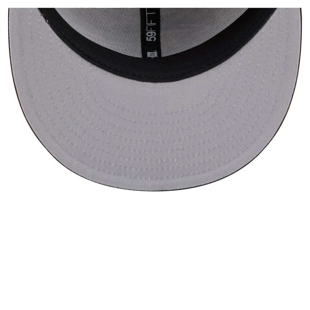 Baltimore Ravens New Era Two-Tone Walnut 59FIFTY Fitted Hat - Light Brown/Dark Brown - NFL