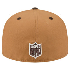 Buffalo Bills New Era Two-Tone Walnut 59FIFTY Fitted Hat - Light Brown/Dark Brown - NFL