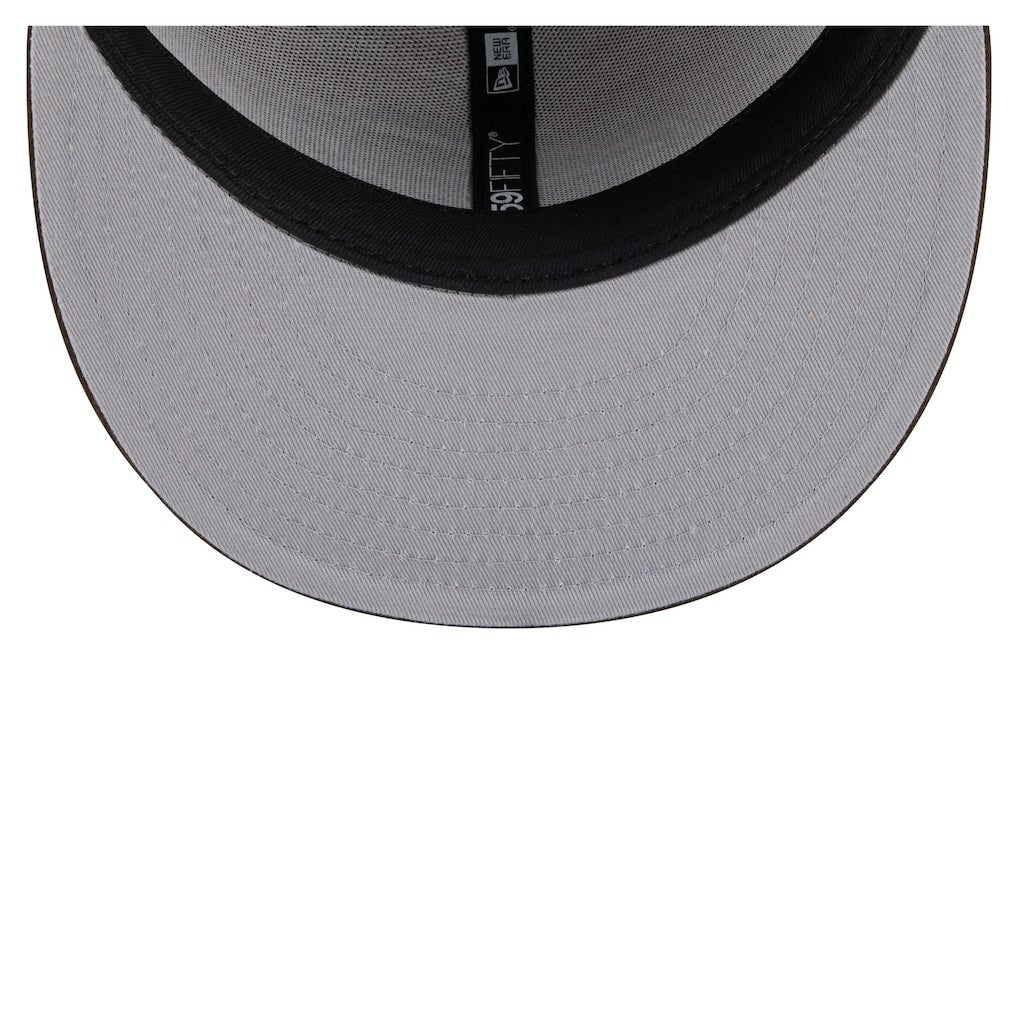 Buffalo Bills New Era Two-Tone Walnut 59FIFTY Fitted Hat - Light Brown/Dark Brown - NFL
