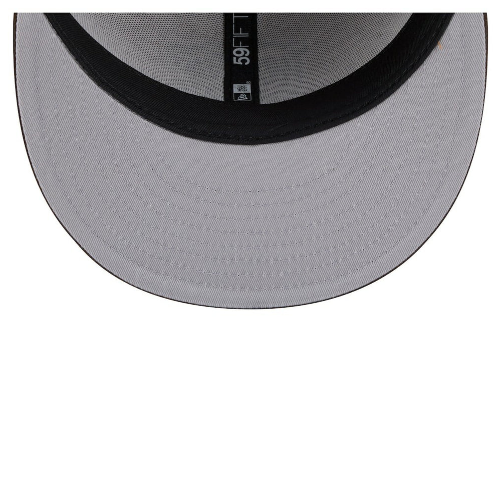Chicago Bears New Era Two-Tone Walnut 59FIFTY Fitted Hat - Light Brown/Dark Brown - NFL