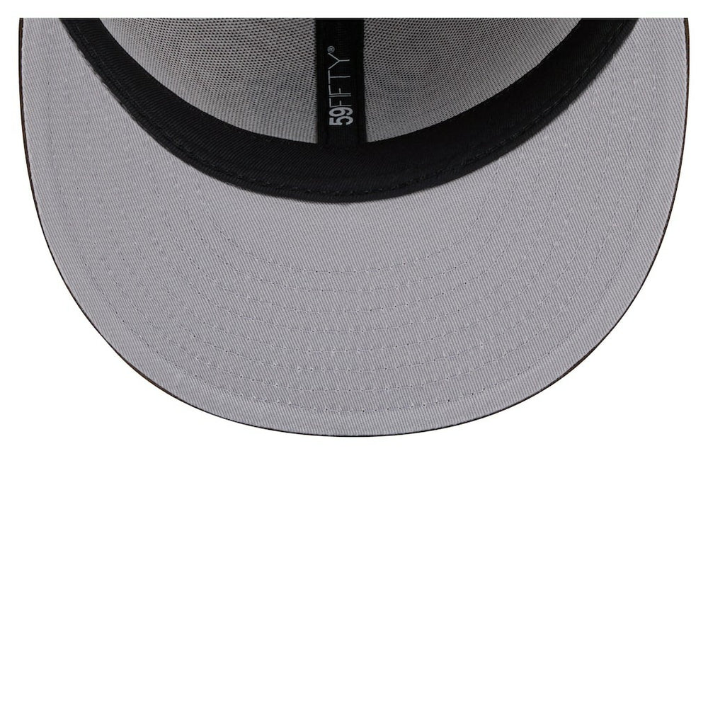 Cleveland Browns New Era Two-Tone Walnut 59FIFTY Fitted Hat - Light Brown/Dark Brown - NFL