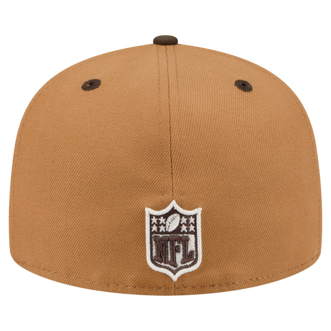 Denver Broncos New Era Two-Tone Walnut 59FIFTY Fitted Hat - Light Brown/Dark Brown - NFL