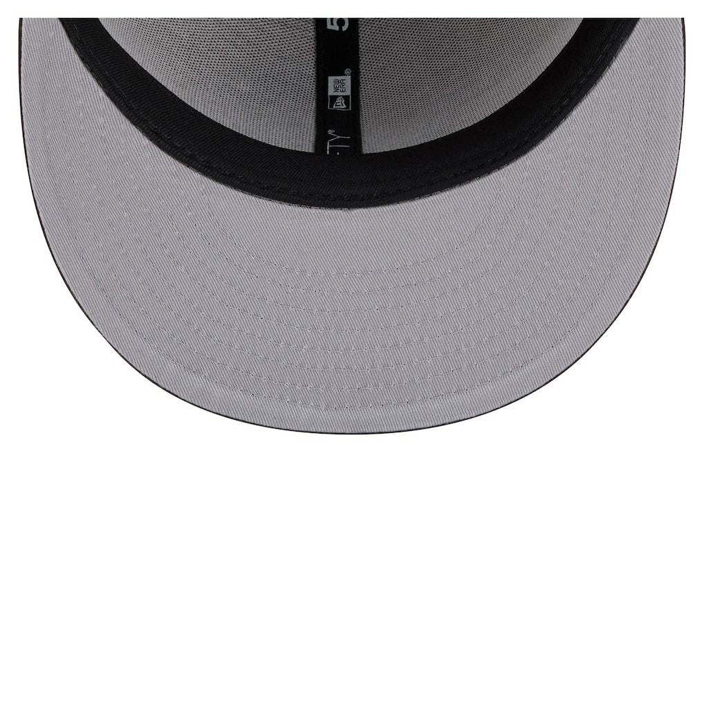 Detroit Lions New Era Two-Tone Walnut 59FIFTY Fitted Hat - Light Brown/Dark Brown - NFL