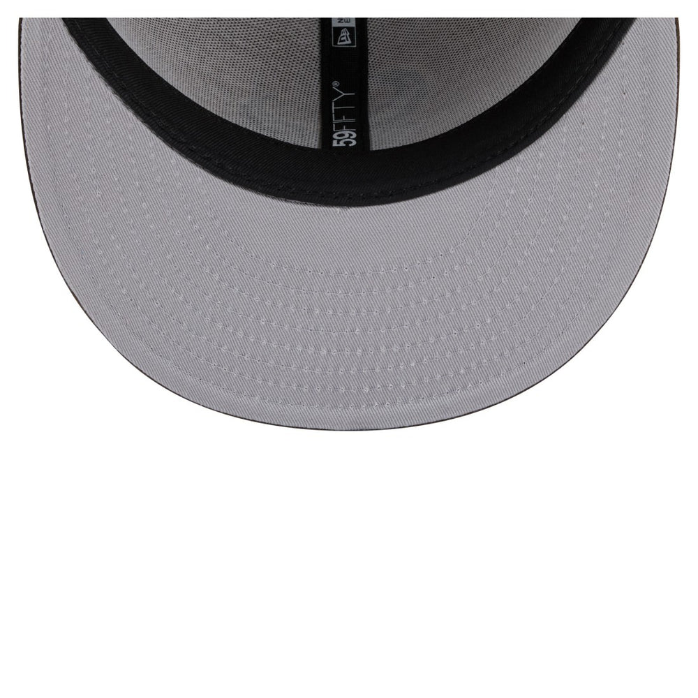 Houston Texans New Era Two-Tone Walnut 59FIFTY Fitted Hat - Light Brown/Dark Brown - NFL