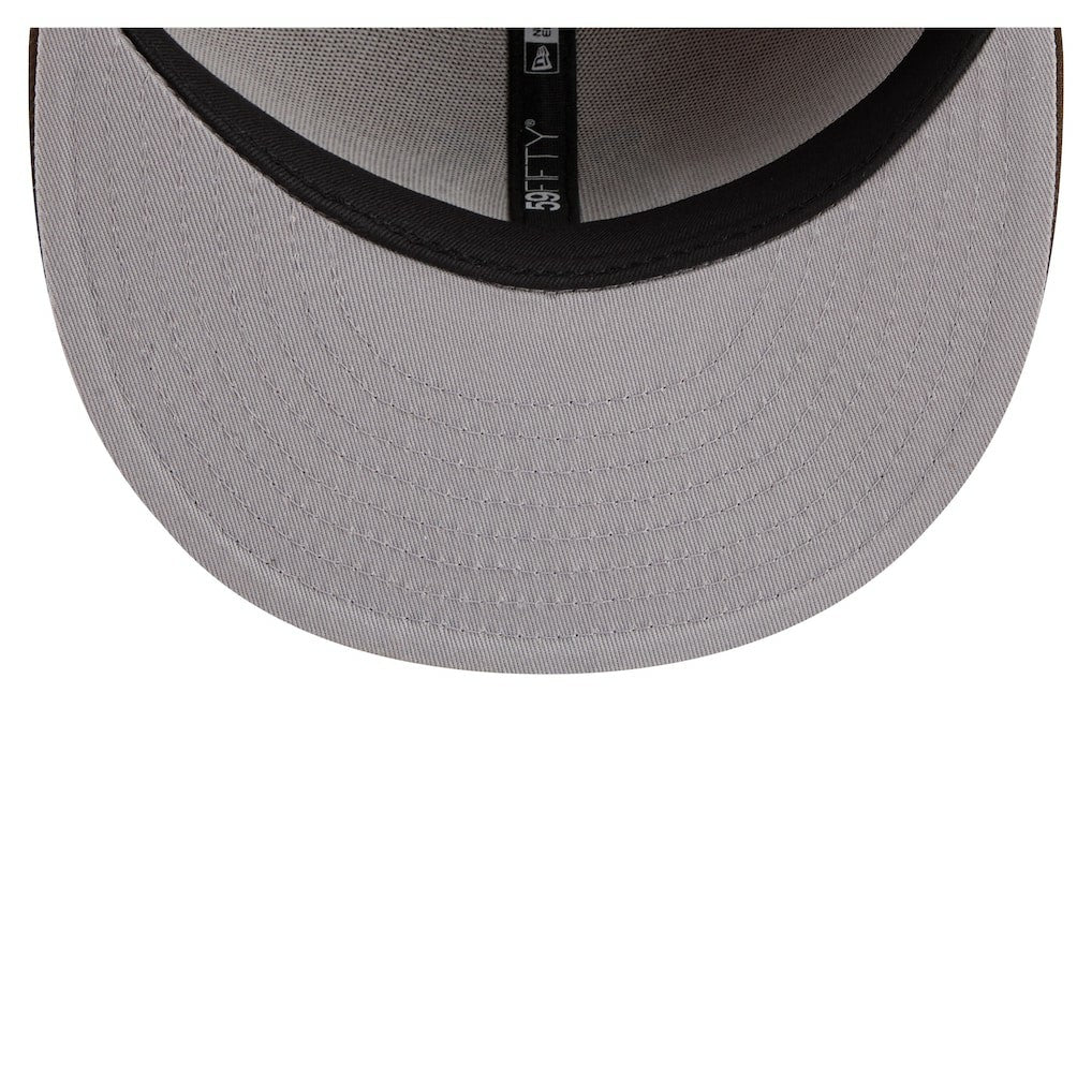 Indianapolis Colts New Era Two-Tone Walnut 59FIFTY Fitted Hat - Light Brown/Dark Brown - NFL