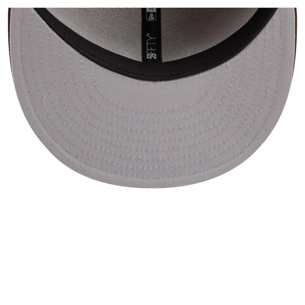 Indianapolis Colts New Era Two-Tone Walnut 59FIFTY Fitted Hat - Light Brown/Dark Brown - NFL