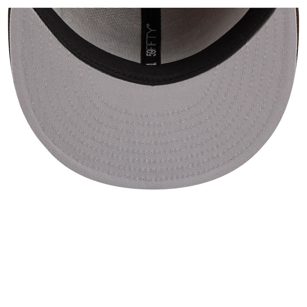 Jacksonville Jaguars New Era Two-Tone Walnut 59FIFTY Fitted Hat - Light Brown/Dark Brown - NFL