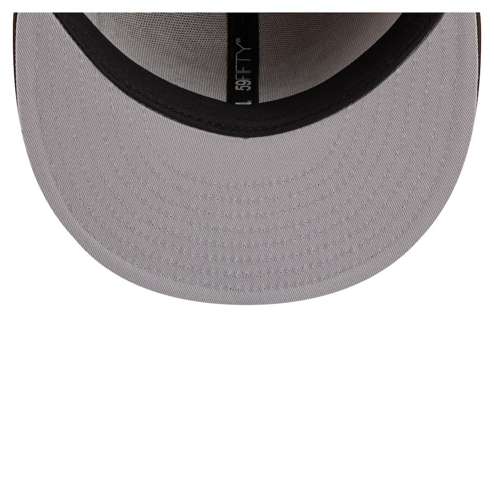 Jacksonville Jaguars New Era Two-Tone Walnut 59FIFTY Fitted Hat - Light Brown/Dark Brown - NFL