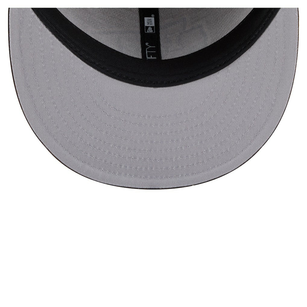 Kansas City Chiefs New Era Two-Tone Walnut 59FIFTY Fitted Hat - Light Brown/Dark Brown - NFL