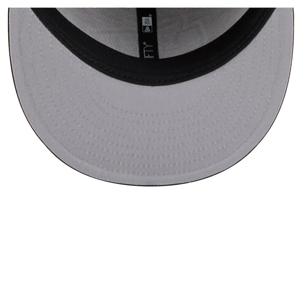 Kansas City Chiefs New Era Two-Tone Walnut 59FIFTY Fitted Hat - Light Brown/Dark Brown - NFL