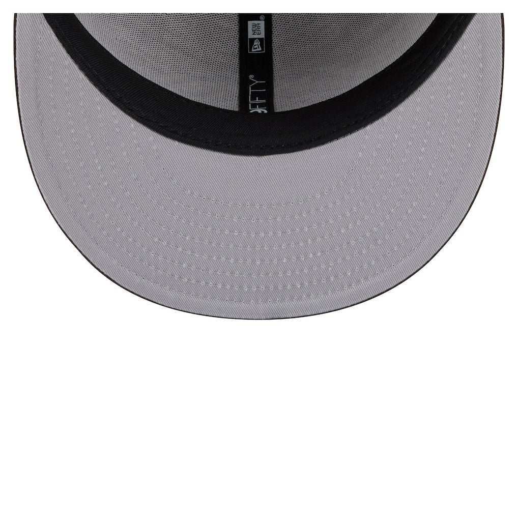 Los Angeles Chargers New Era Two-Tone Walnut 59FIFTY Fitted Hat - Light Brown/Dark Brown - NFL