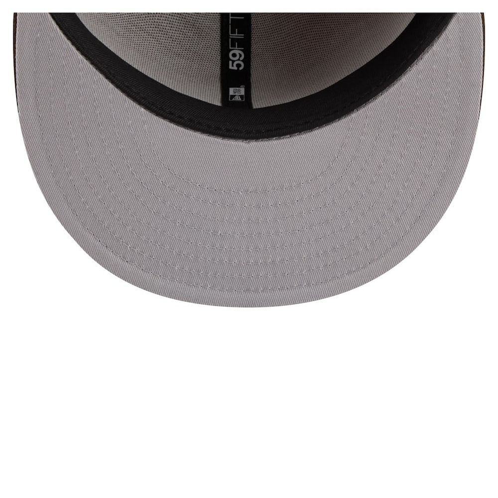 Minnesota Vikings New Era Two-Tone Walnut 59FIFTY Fitted Hat - Light Brown/Dark Brown - NFL