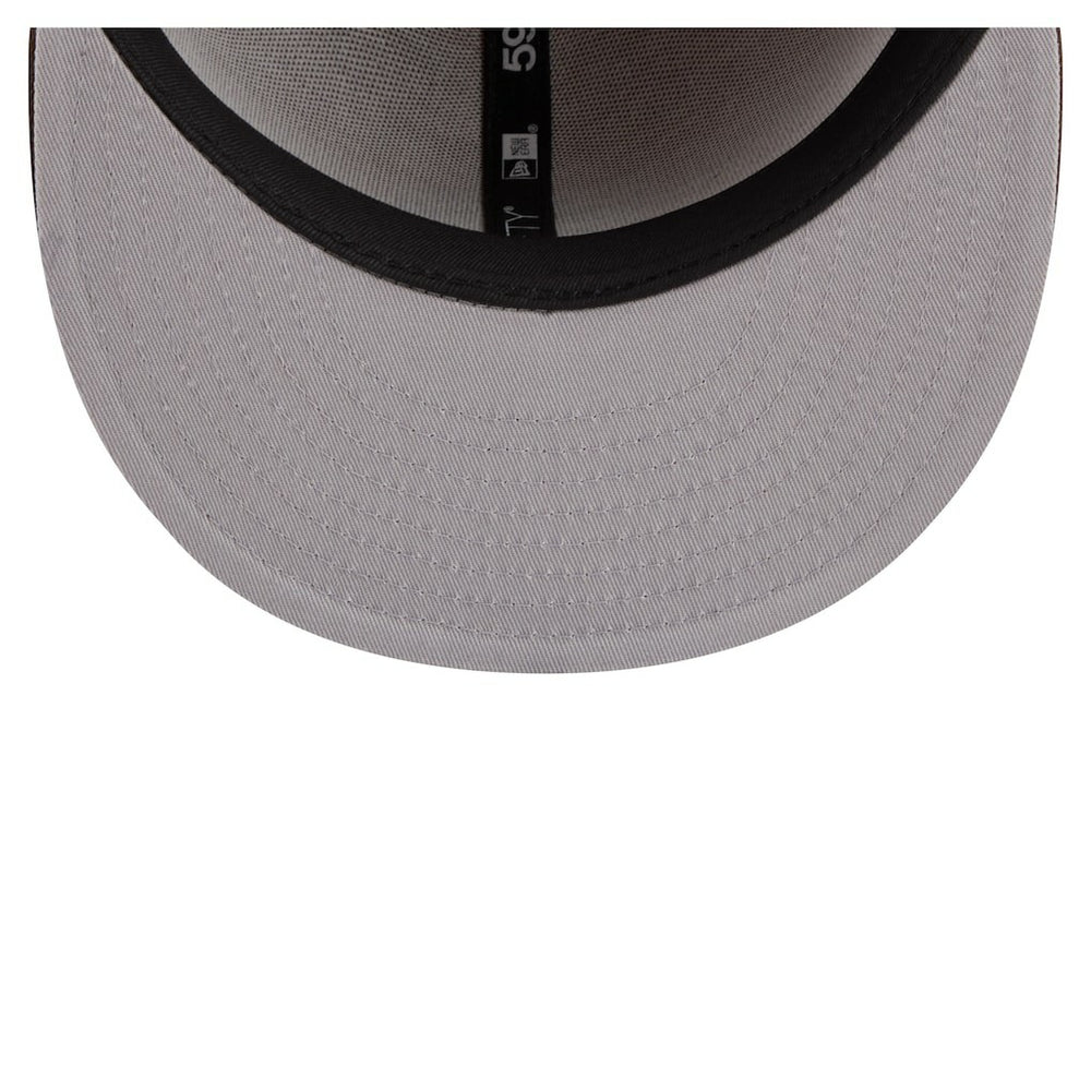 New Orleans Saints New Era Two-Tone Walnut 59FIFTY Fitted Hat - Light Brown/Dark Brown - NFL