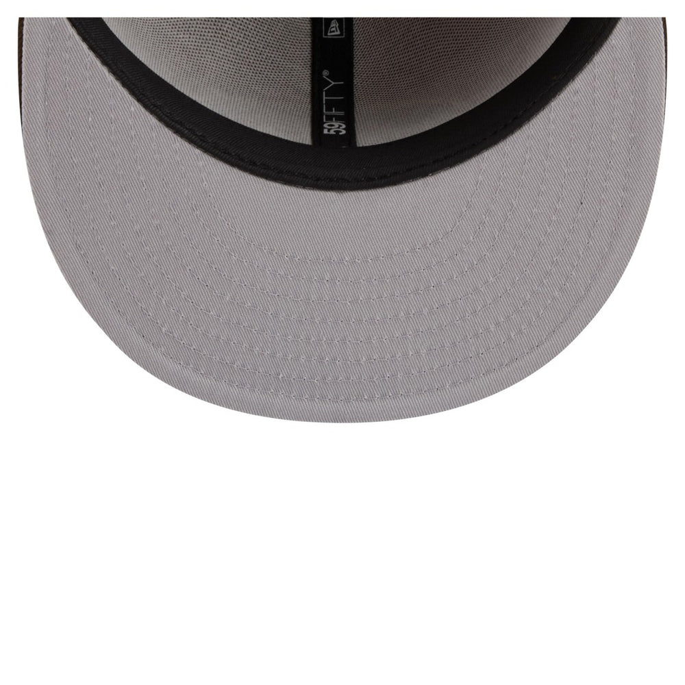 New York Jets New Era Two-Tone Walnut 59FIFTY Fitted Hat - Light Brown/Dark Brown - NFL