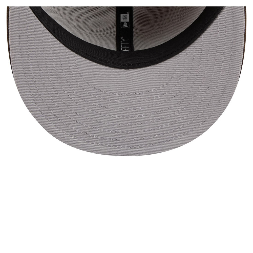 Tennessee Titans New Era Two-Tone Walnut 59FIFTY Fitted Hat - Light Brown/Dark Brown - NFL
