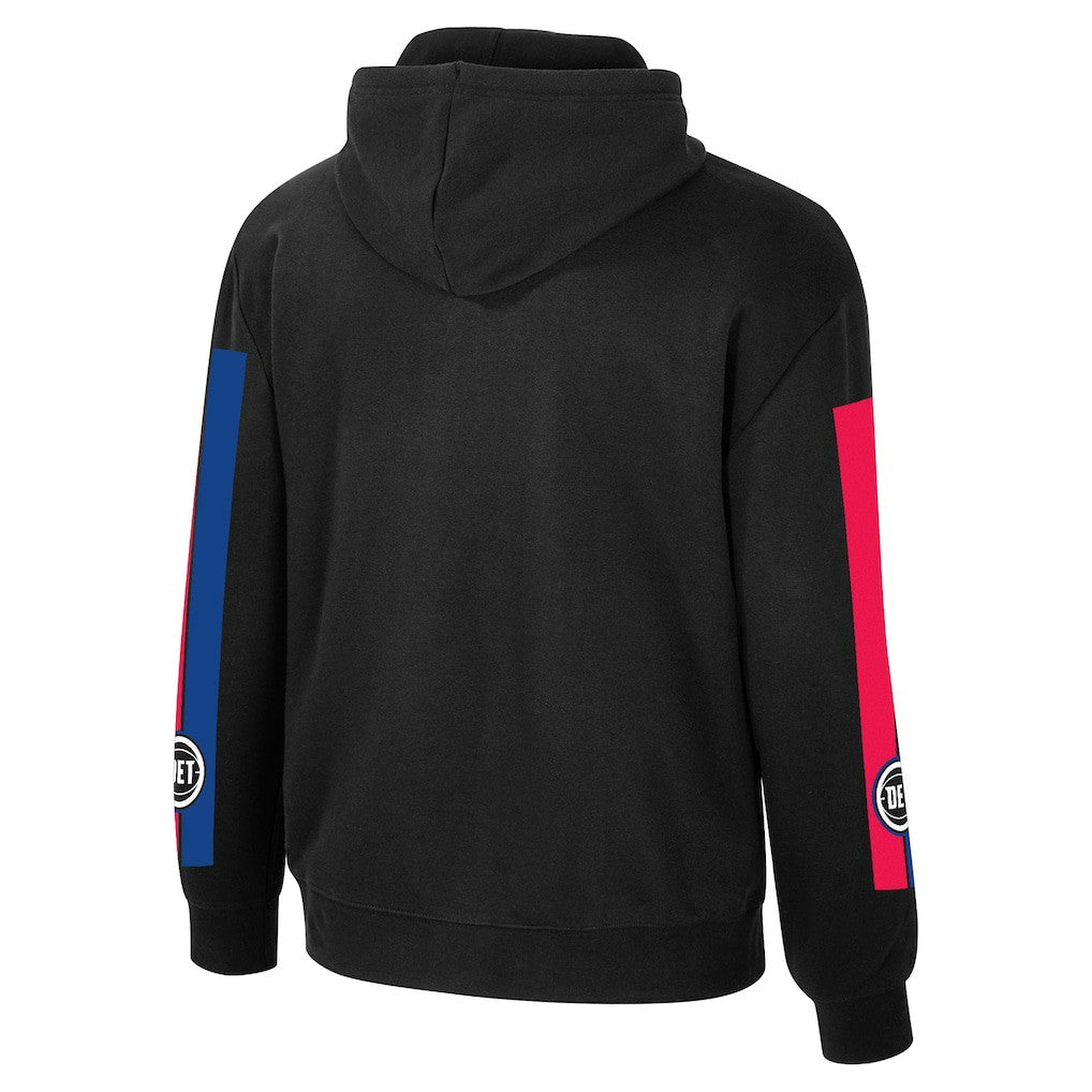 Detroit Pistons Stadium Essentials Unisex NBA Legends City Star Fleece Hoodie Black
