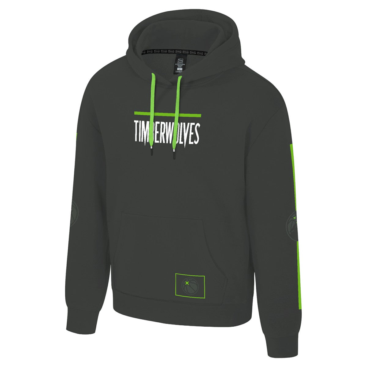 Minnesota Timberwolves Stadium Essentials Unisex NBA Legends City Star Fleece Hoodie Charcoal